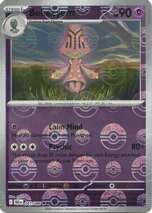 [PKM] Beheeyem (041/086) (Poke Ball Pattern) [Scarlet & Violet: Black Bolt]