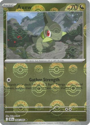[PKM] Axew (068/086) (Poke Ball Pattern) [Scarlet & Violet: Black Bolt]