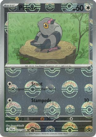 [PKM] Pidove (071/086) (Poke Ball Pattern) [Scarlet & Violet: Black Bolt]