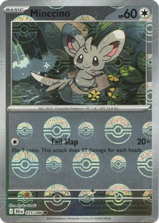 [PKM] Minccino (075/086) (Poke Ball Pattern) [Scarlet & Violet: Black Bolt]