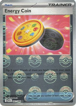 [PKM] Energy Coin (081/086) (Poke Ball Pattern) [Scarlet & Violet: Black Bolt]