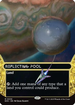 {@@ EOC R} Reflecting Pool (0036) (Borderless) [Edge of Eternities: Stellar Sights][EOS 036]