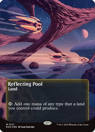 {@@ EOC R} Reflecting Pool (0171) (Poster) (Galaxy Foil) [Edge of Eternities: Stellar Sights][EOS 171]