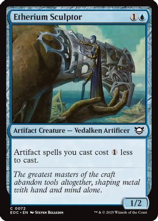 {C} Etherium Sculptor [Edge of Eternities Commander][EOC 072]