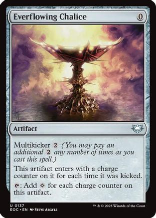 {C} Everflowing Chalice [Edge of Eternities Commander][EOC 137]