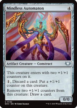 {C} Mindless Automaton [Edge of Eternities Commander][EOC 142]