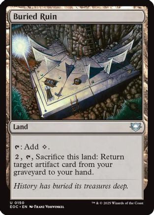 {C} Buried Ruin [Edge of Eternities Commander][EOC 150]