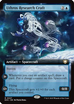 {R} Uthros Research Craft (Extended Art) [Edge of Eternities Commander][EOC 027]