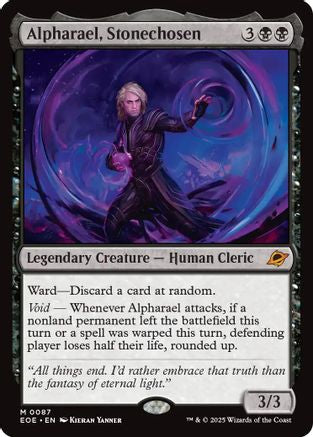 {@@ EOE R} Alpharael, Stonechosen [Edge of Eternities][EOE 087]