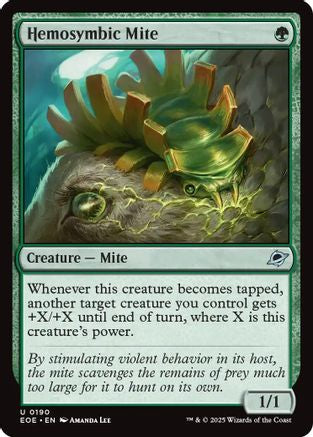 {@@ EOE C} Hemosymbic Mite [Edge of Eternities][EOE 190]