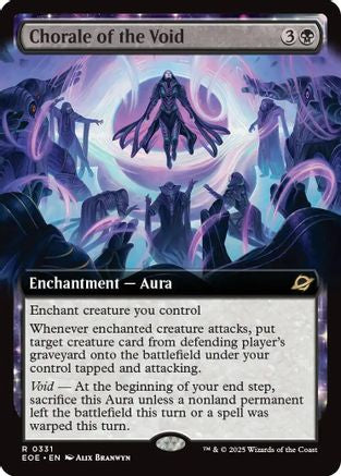 {@@ EOE R} Chorale of the Void (Extended Art) [Edge of Eternities][EOE 331]