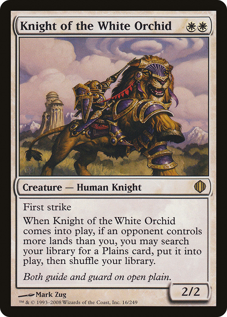 {R} Knight of the White Orchid [Shards of Alara][ALA 016]