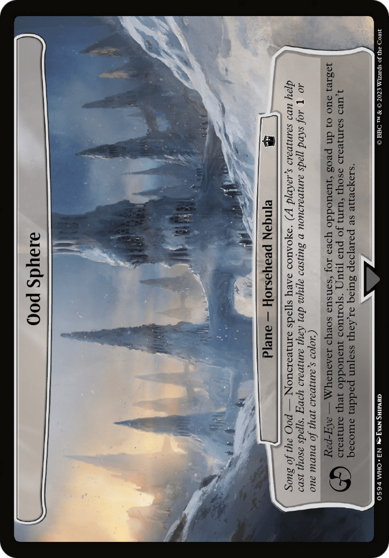 {O} Ood Sphere [Planechase][OVR WHO 594]