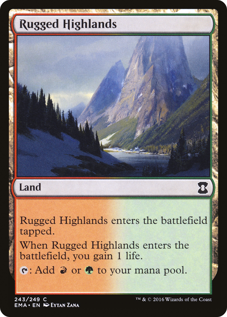 {C} Rugged Highlands [Eternal Masters][EMA 243]