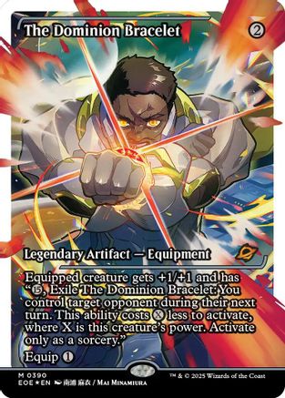 {@R} The Dominion Bracelet (Showcase) (Fracture Foil) [Edge of Eternities][EOE 390]