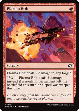 {@C} Plasma Bolt [Edge of Eternities][EOE 152]