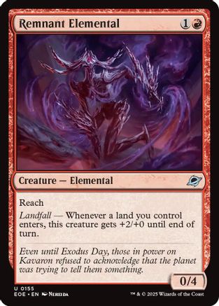 {@@ EOE C} Remnant Elemental [Edge of Eternities][EOE 155]