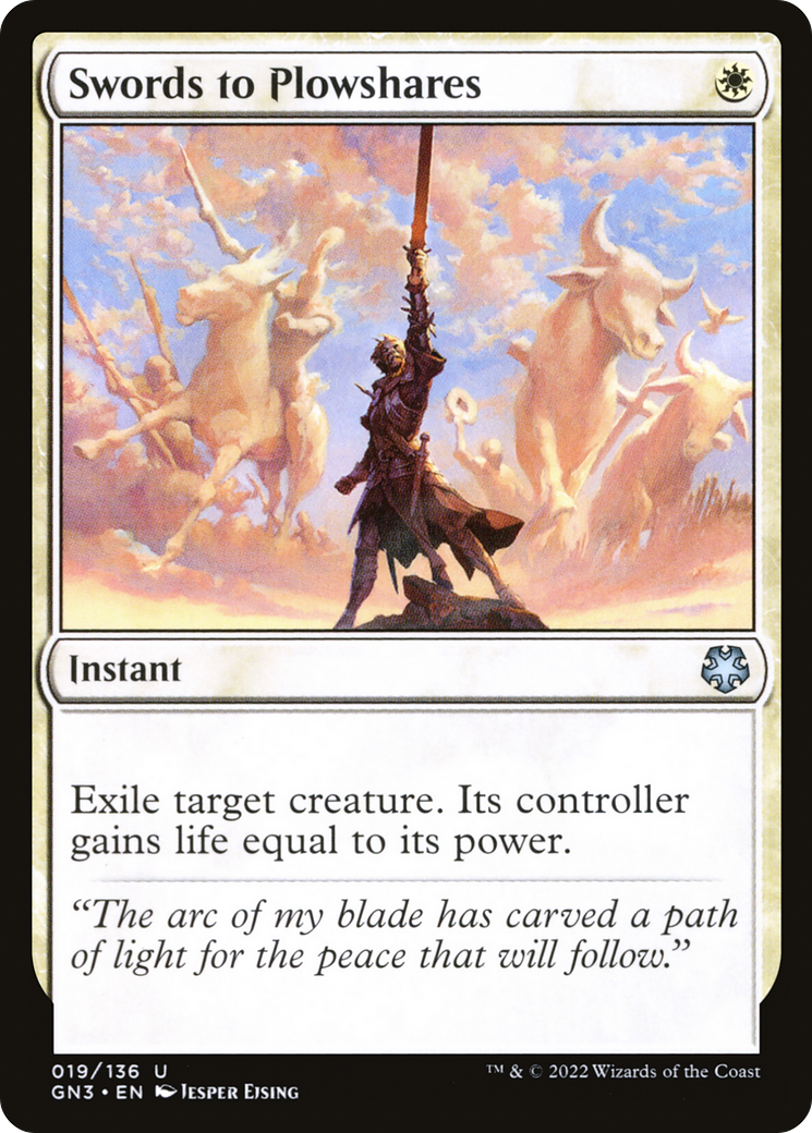 {C} Swords to Plowshares [Game Night 2022][GN3 019]