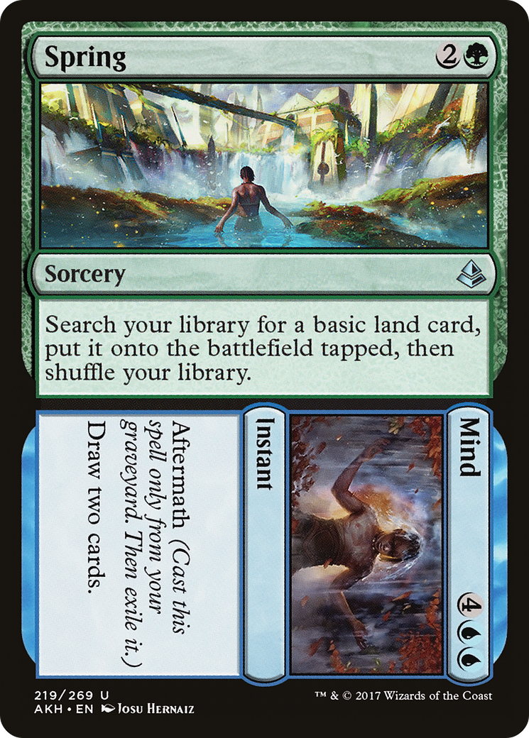 {C} Spring // Mind [Amonkhet][AKH 219]