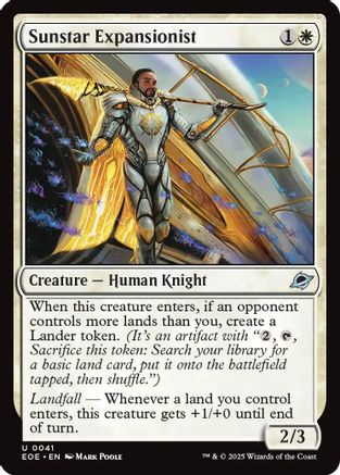 {@@ EOE C} Sunstar Expansionist [Edge of Eternities][EOE 041]