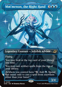 {@R} Mm'menon, the Right Hand (Borderless) [Edge of Eternities][EOE 290]