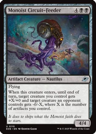 {@C} Monoist Circuit-Feeder [Edge of Eternities][EOE 110]