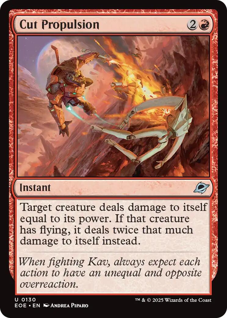 {@@ EOE C} Cut Propulsion [Edge of Eternities][EOE 130]