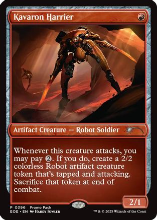 {@C} Kavaron Harrier [Edge of Eternities Promo Pack][EOE 396]
