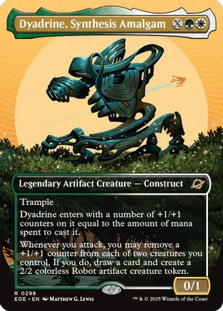 {@R} Dyadrine, Synthesis Amalgam (Borderless) [Edge of Eternities][EOE 298]
