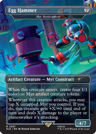 {R} Egg Hammer - Myr Battlesphere [SLD 2097]