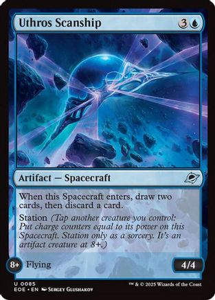 {@@ EOE C} Uthros Scanship [Edge of Eternities][EOE 085]