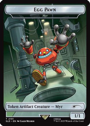 Egg Pawn - Myr Token [SLD 2101]