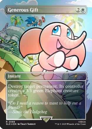 Generous Gift (2088) (Rainbow Foil) [SLD 2088]  Foil