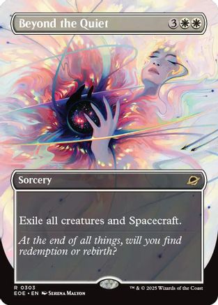 {@R} Beyond the Quiet (Borderless) [Edge of Eternities][EOE 303]