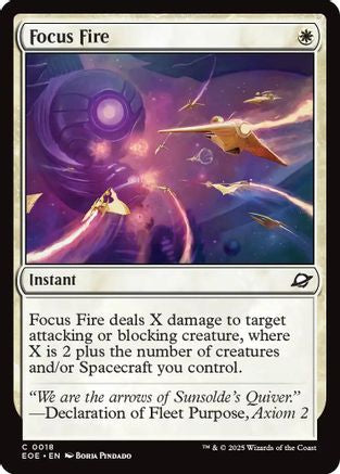 {@C} Focus Fire [Edge of Eternities][EOE 018]