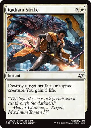 {@@ EOE C} Radiant Strike [Edge of Eternities][EOE 029]