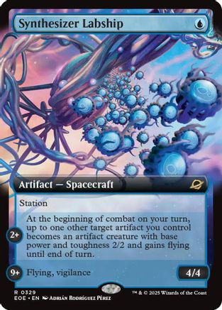 {@R} Synthesizer Labship (Extended Art) [Edge of Eternities][EOE 329]