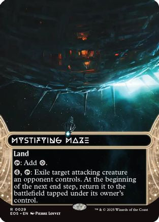 {R} Mystifying Maze (0029) (Borderless) [Edge of Eternities: Stellar Sights][EOS 029]