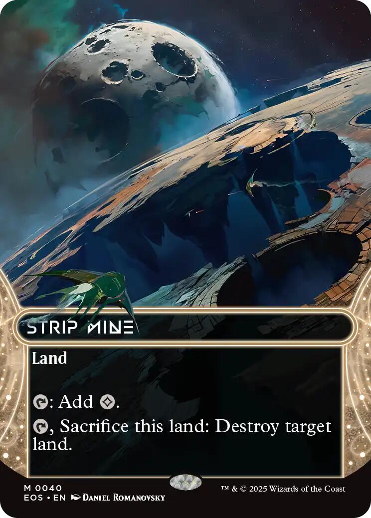 {R} Strip Mine (0040) (Borderless) [Edge of Eternities: Stellar Sights][EOS 040]