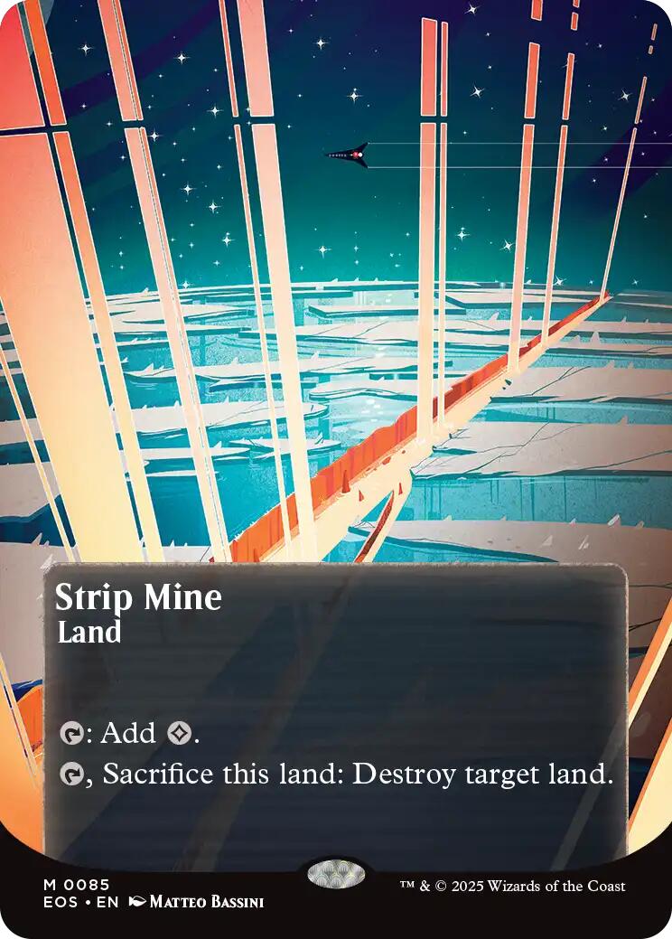 {@@ EOC R} Strip Mine (0085) (Poster) [Edge of Eternities: Stellar Sights][EOS 085]