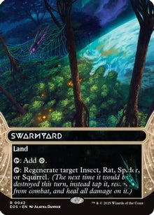 {R} Swarmyard (0042) (Borderless) [Edge of Eternities: Stellar Sights][EOS 042]