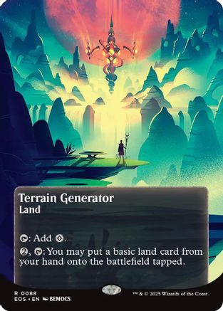 {R} Terrain Generator (0088) (Poster) [Edge of Eternities: Stellar Sights][EOS 088]