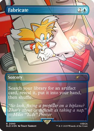 Fabricate (2090) (Rainbow Foil) [SLD 2090]  Foil