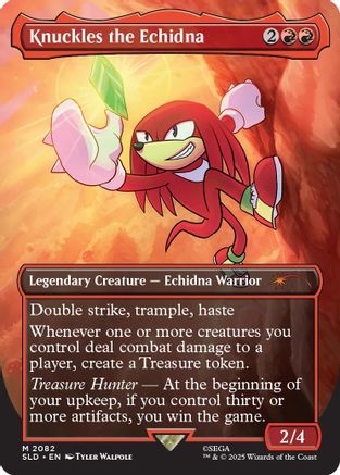Knuckles the Echidna [Secret Lair Drop Series]