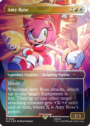 Amy Rose (Rainbow Foil) [SLD 2083]  Foil