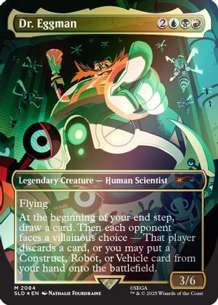 Dr. Eggman (Rainbow Foil) [SLD 2084]  Foil