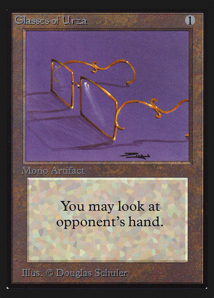 {C} Glasses of Urza [International CollectorsÃ¢Â€Â™ Edition][GB CEI 246]