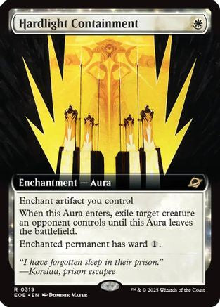 {@@ EOE R} Hardlight Containment (Extended Art) [Edge of Eternities][EOE 319]