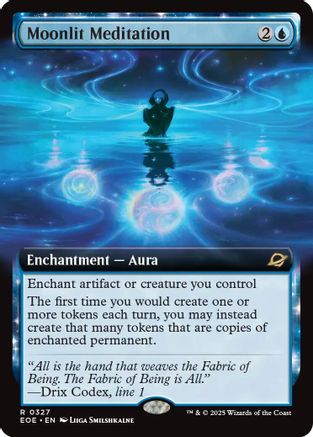 {@@ EOE R} Moonlit Meditation (Extended Art) [Edge of Eternities][EOE 327]