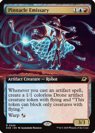 {@@ EOE R} Pinnacle Emissary (Extended Art) [Edge of Eternities][EOE 349]